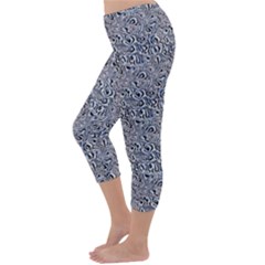 Capri Winter Leggings Back Capri Winter Leggings Back
