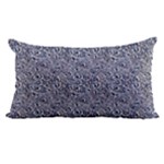 Blue Black Snake Pattern 22 x14  Lumbar Throw Cushion Case (Two Sides)