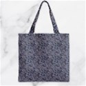Zipper Grocery Tote Bag 