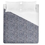 Blue Black Snake Pattern Duvet Cover (Queen Size)