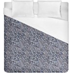 Blue Black Snake Pattern Duvet Cover (King Size)