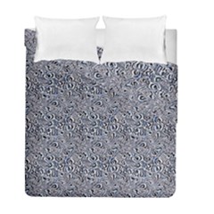 Blue Black Snake Pattern Duvet Cover Double Side (Full/ Double Size) from ArtsNow.com