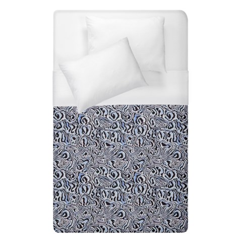 Blue Black Snake Pattern Duvet Cover (Single Size) from ArtsNow.com