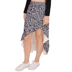 Asymmetrical Ruffle Hem Skirt  