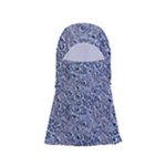 Blue Black Snake Pattern Adjustable Balaclava Face Mask