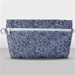 Blue Black Snake Pattern Handbag Organizer