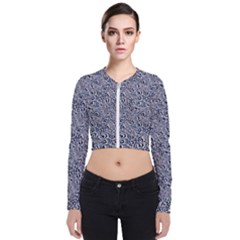 Long Sleeve Zip Up Bomber Jacket 