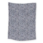 Blue Black Snake Pattern Medium Tapestry