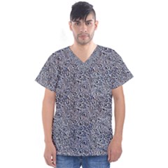 Men s V-Neck Scrub Top 