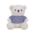 Blue Black Snake Pattern Full Print Tee for Cuddly Teddy Bear
