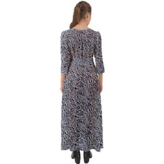 Button Up Boho Maxi Dress 