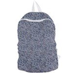 Blue Black Snake Pattern Foldable Lightweight Backpack