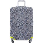 Blue Black Snake Pattern Luggage Cover (Large)