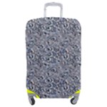 Blue Black Snake Pattern Luggage Cover (Medium)