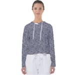 Blue Black Snake Pattern Women s Slouchy Sweat