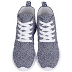 Blue Black Snake Pattern Women s Lightweight High Top Sneakers