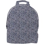 Blue Black Snake Pattern Mini Full Print Backpack