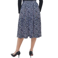 Classic Velour Midi Skirt  