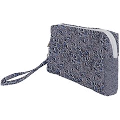 Blue Black Snake Pattern Wristlet Pouch Bag (Small) from ArtsNow.com