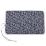 Blue Black Snake Pattern Pen Storage Case (S)