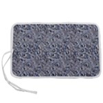Blue Black Snake Pattern Pen Storage Case (M)