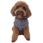 Blue Black Snake Pattern Dog Sweater
