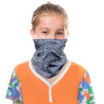 Blue Black Snake Pattern Face Covering Bandana (Kids)