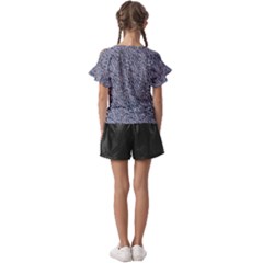 Kids  Cut Out Flutter Sleeves 