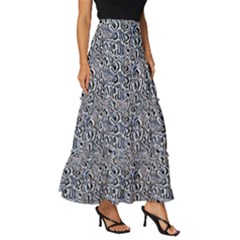 Tiered Ruffle Maxi Skirt 