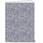 Blue Black Snake Pattern 5  x 7  Hardcover Notebook