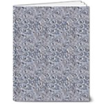 Blue Black Snake Pattern 7  x 9  Hardcover Notebook