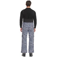Men s Side Zip Front Pouch Ski And Snowboard Bib Pants	 