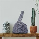 Blue Black Snake Pattern Japanese Wrist Knot Bag