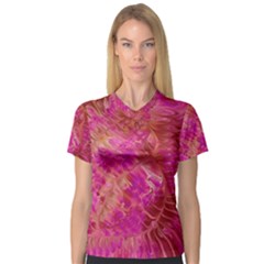 V-Neck Sport Mesh T-Shirt 