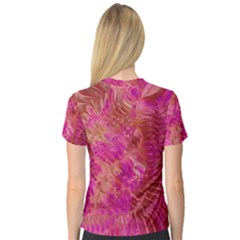 V-Neck Sport Mesh T-Shirt 