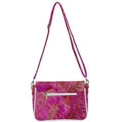 Shoulder Bag with Back Zipper 