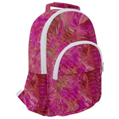 Rounded Multi Pocket Backpack 