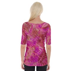 Wide Neckline T-Shirt 