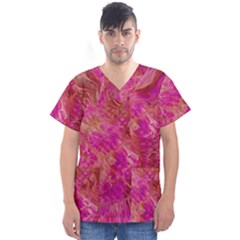 Men s V-Neck Scrub Top 