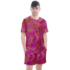 Men s Mesh T-Shirt and Shorts Set 