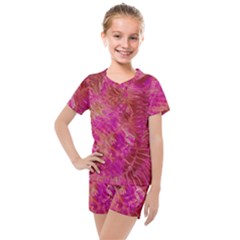 Kids  Mesh T-Shirt and Shorts Set 