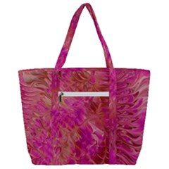 Zip Up Canvas Bag 