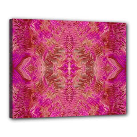 Tondo symmetry Canvas 20  x 16  (Stretched) from ArtsNow.com