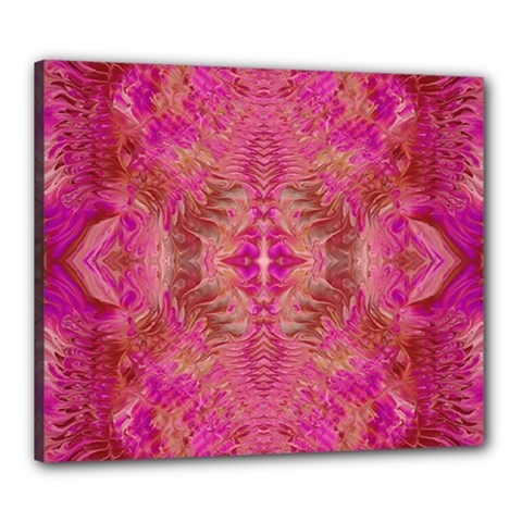 Tondo symmetry Canvas 24  x 20  (Stretched) from ArtsNow.com