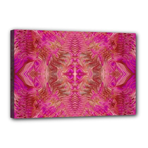Tondo symmetry Canvas 18  x 12  (Stretched) from ArtsNow.com
