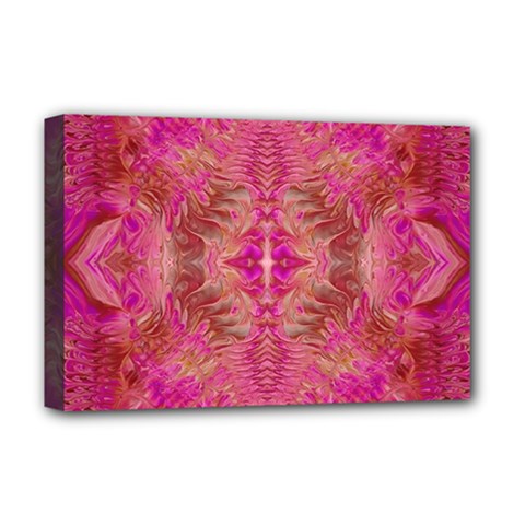 Tondo symmetry Deluxe Canvas 18  x 12  (Stretched) from ArtsNow.com