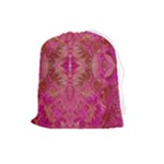 Tondo symmetry Drawstring Pouch (Large)