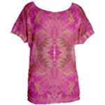 Tondo symmetry Women s Oversized T-Shirt