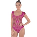 Tondo symmetry Short Sleeve Leotard 