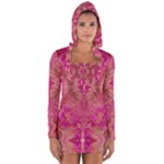 Tondo symmetry Long Sleeve Hooded T-shirt